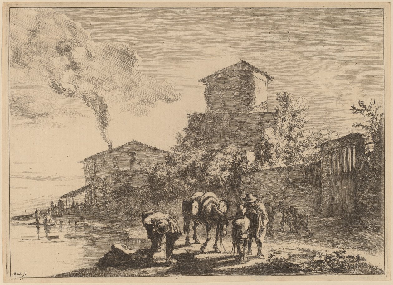 Hinny Drover, via Appia af Jan Both