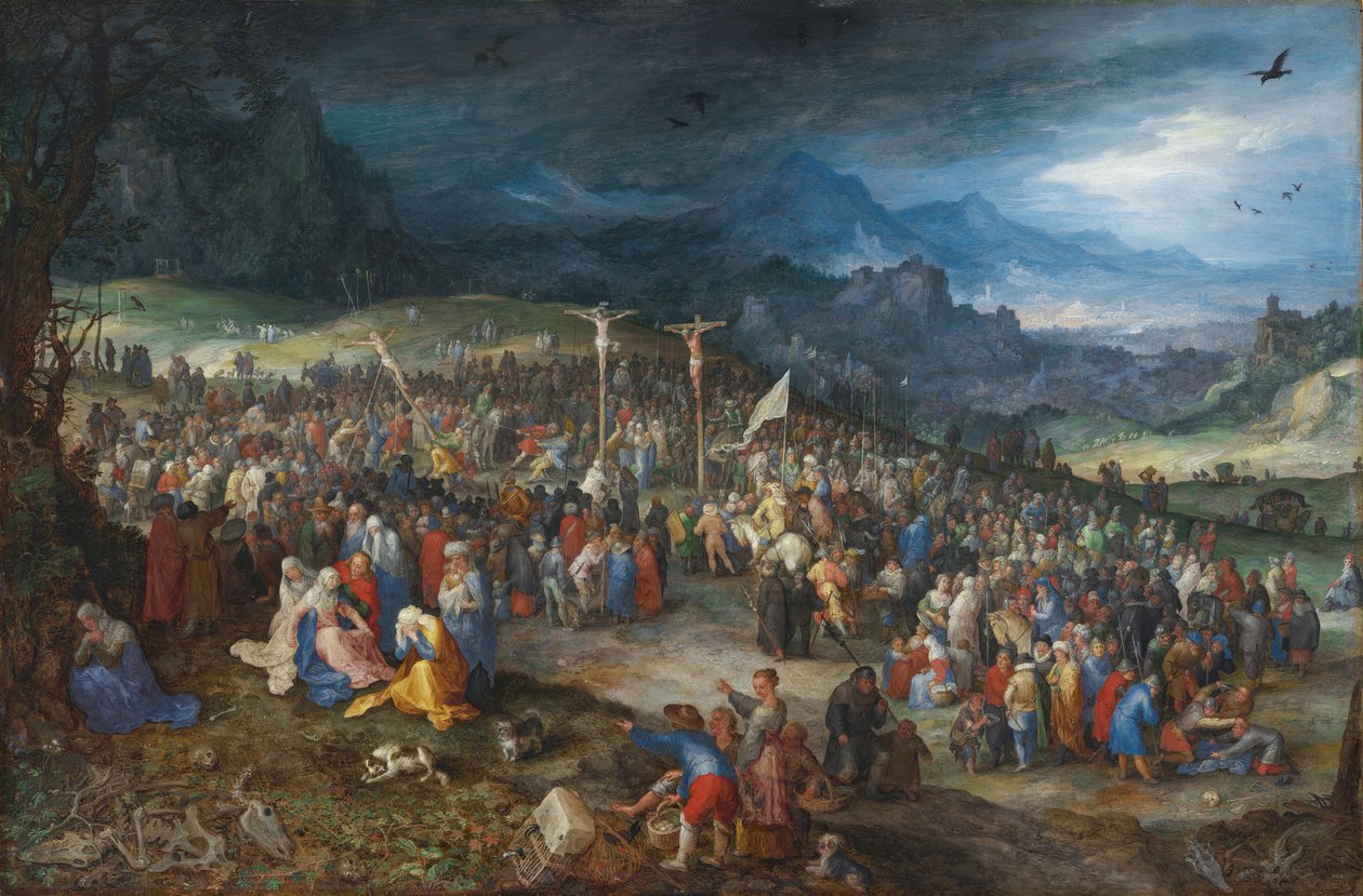Tysk: Kalvarienberg Kalvarienberg af Jan Brueghel the Elder