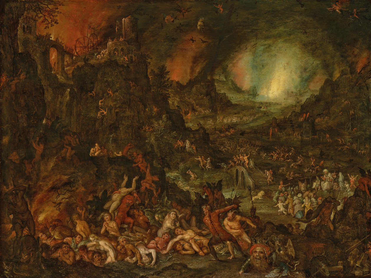 Helvede af Jan Brueghel the Elder