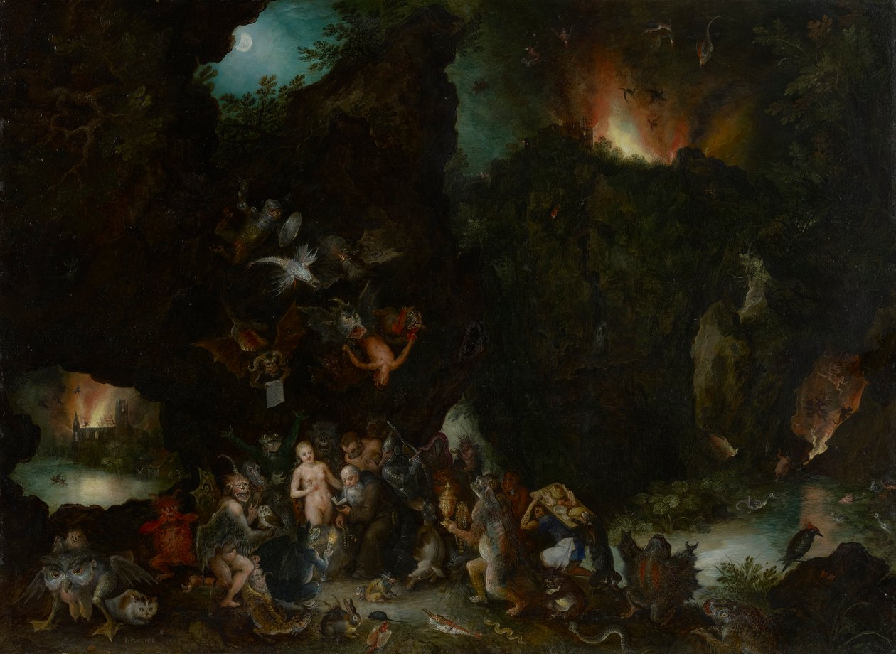 Sankt Anthonys fristelse af Jan Brueghel the Elder