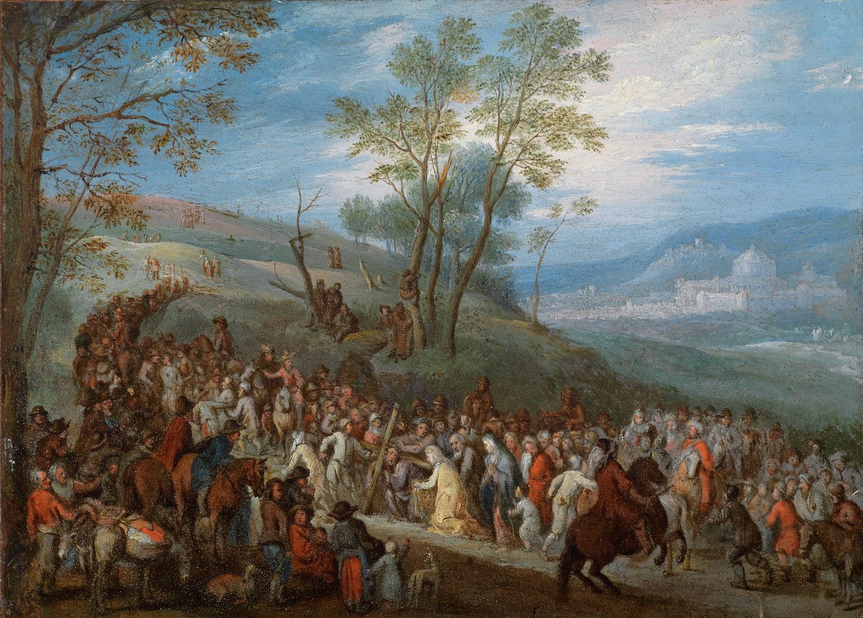 At bære korset af Jan Brueghel the Younger