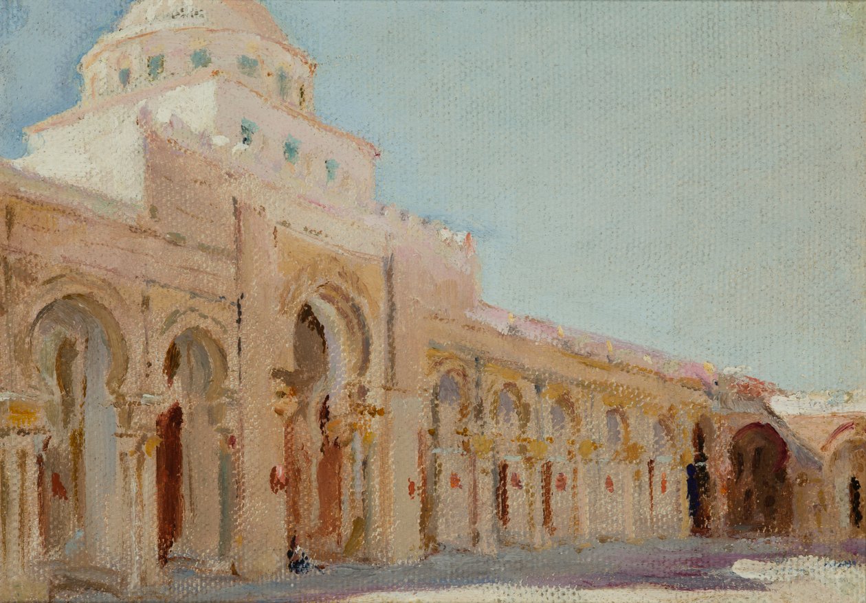 Den store moske i Kairouan af Jan Ciągliński