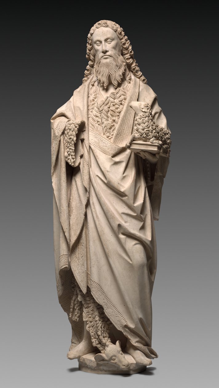Sankt Johannes Døberen, ca. 1500. af Jan Crocq