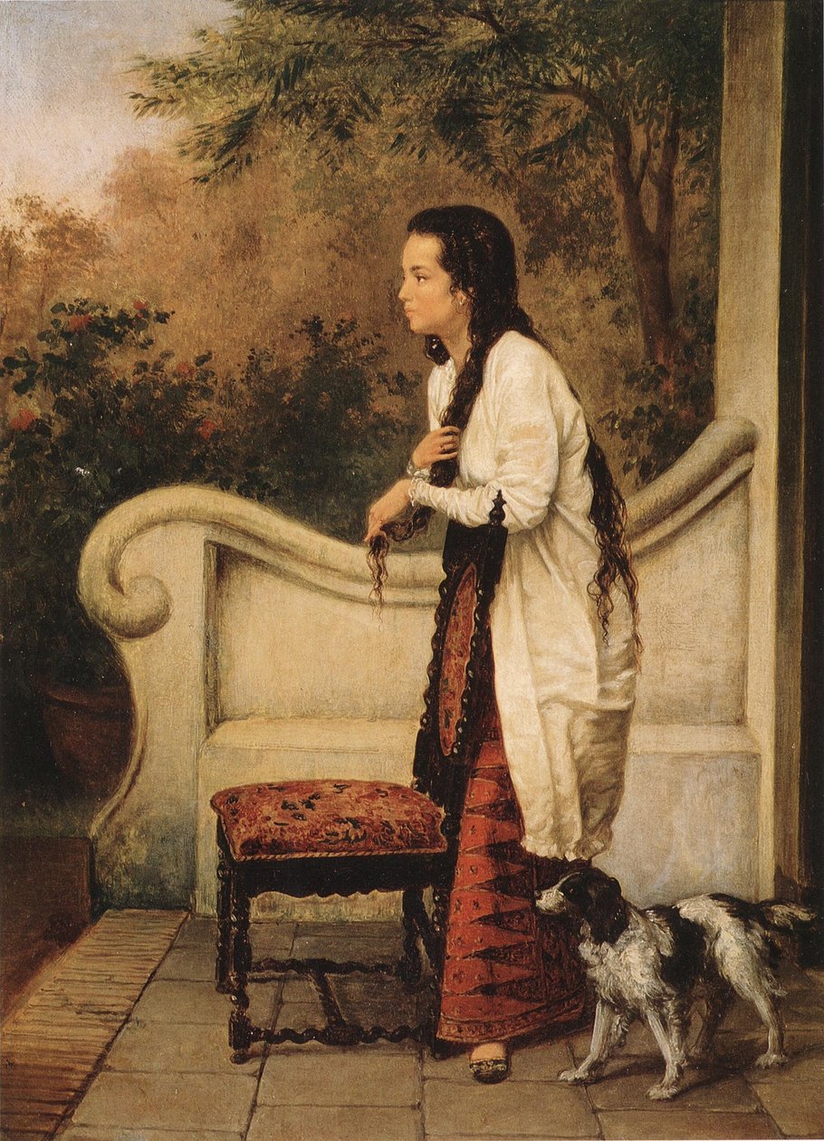 Portræt af Margartha Martherus af Jan Daniel Beynon