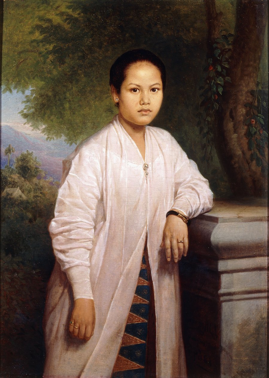 Portræt af Seima, 1867 af Jan Daniel Beynon