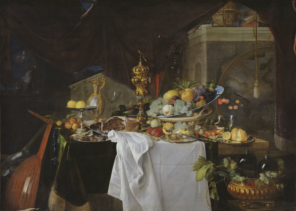 Stilleben, 1640 af Jan Davidsz de Heem