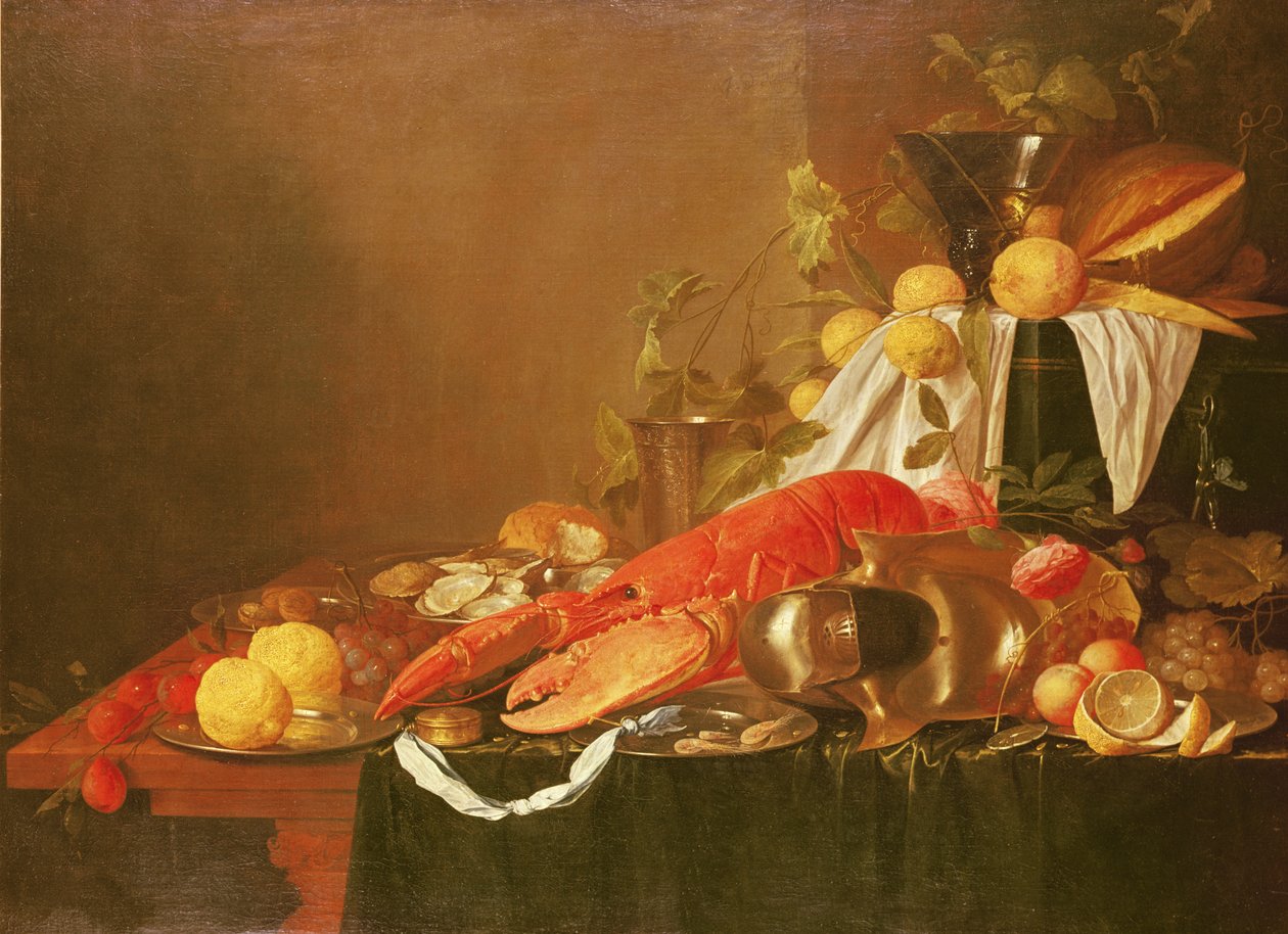 Stilleben, 1600-tallet af Jan Davidsz de Heem