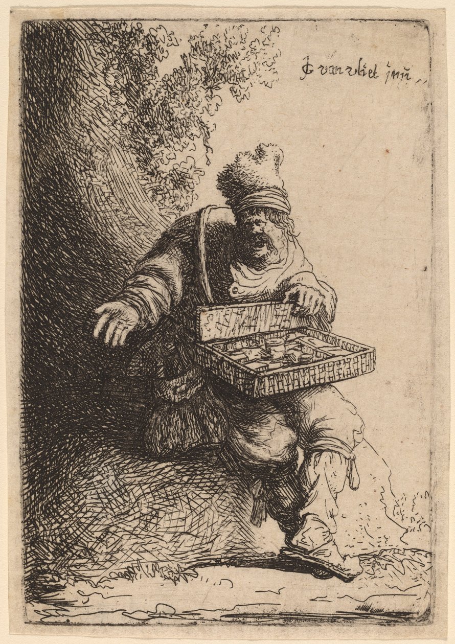 Kræmmeren, 1632. af Jan Georg van Vliet