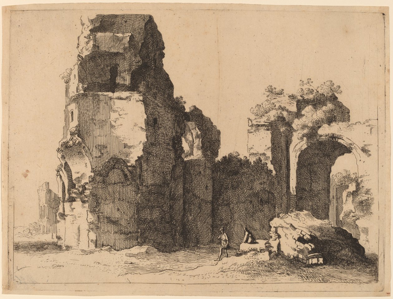 Ruiner af Jan Gerritsz van Bronckhorst