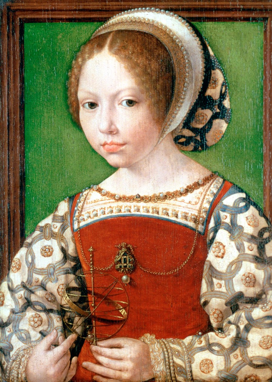 En lille pige, c1520 af Jan Gossaert