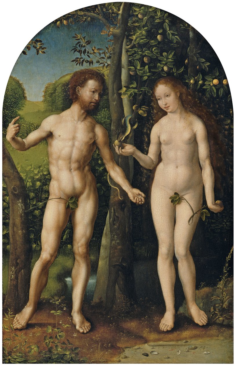 Adam og Eva af Jan Gossaert