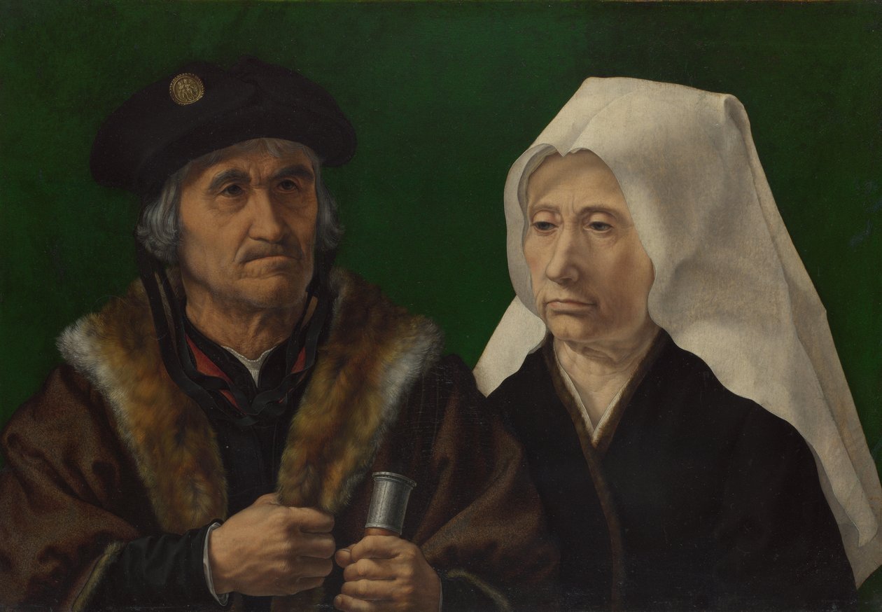 Et ældre ægtepar, ca. 1520 af Jan Gossaert