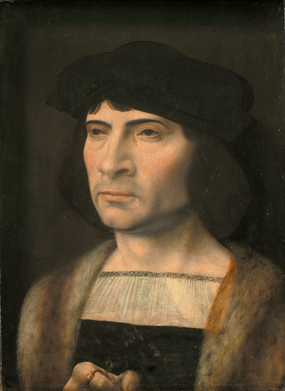 Portræt af en mand, 1493-1532 af Jan Gossaert