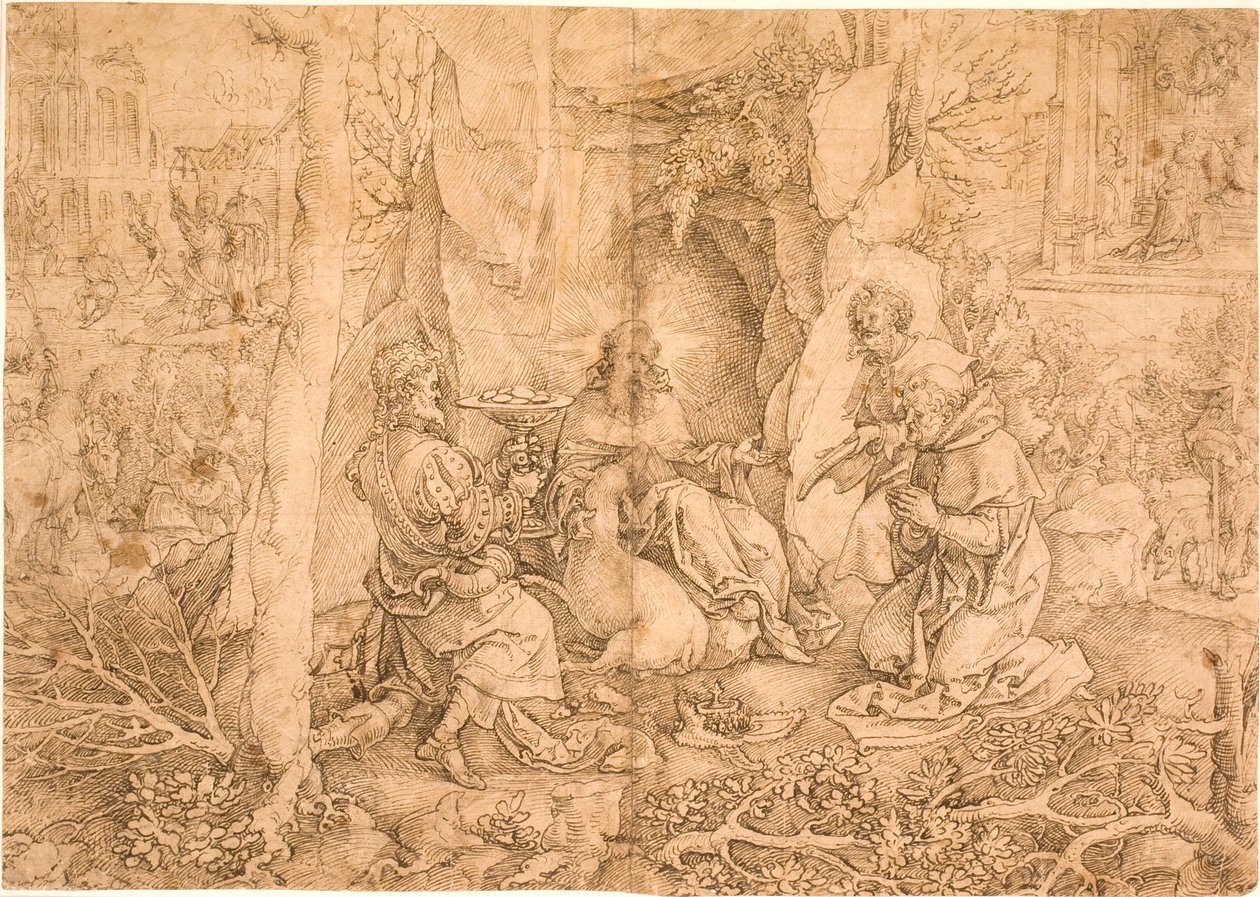 Legenden om St Giles af Jan Gossaert