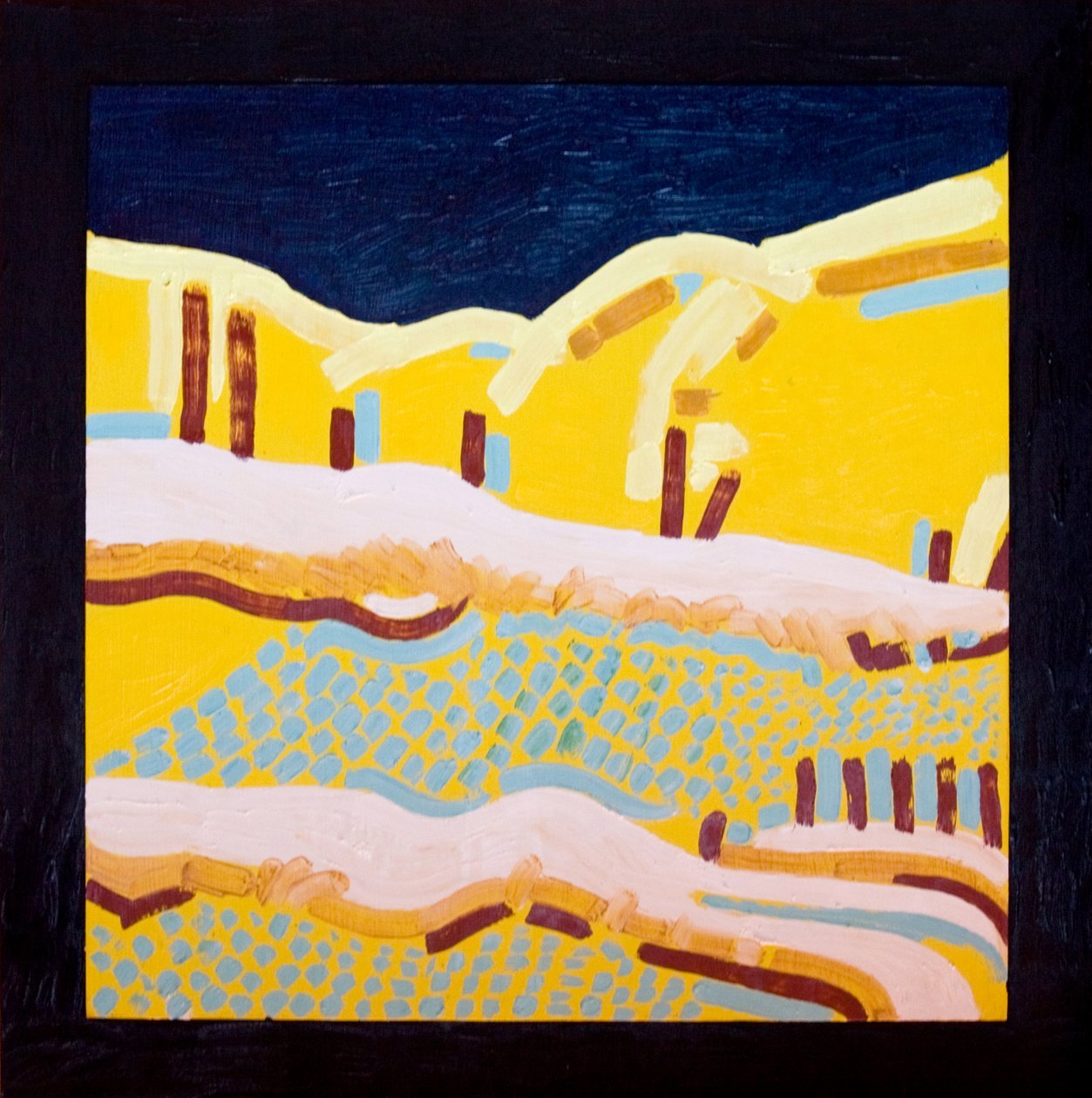 Fata Morgana, 2006 (olie på træ) af Jan Groneberg