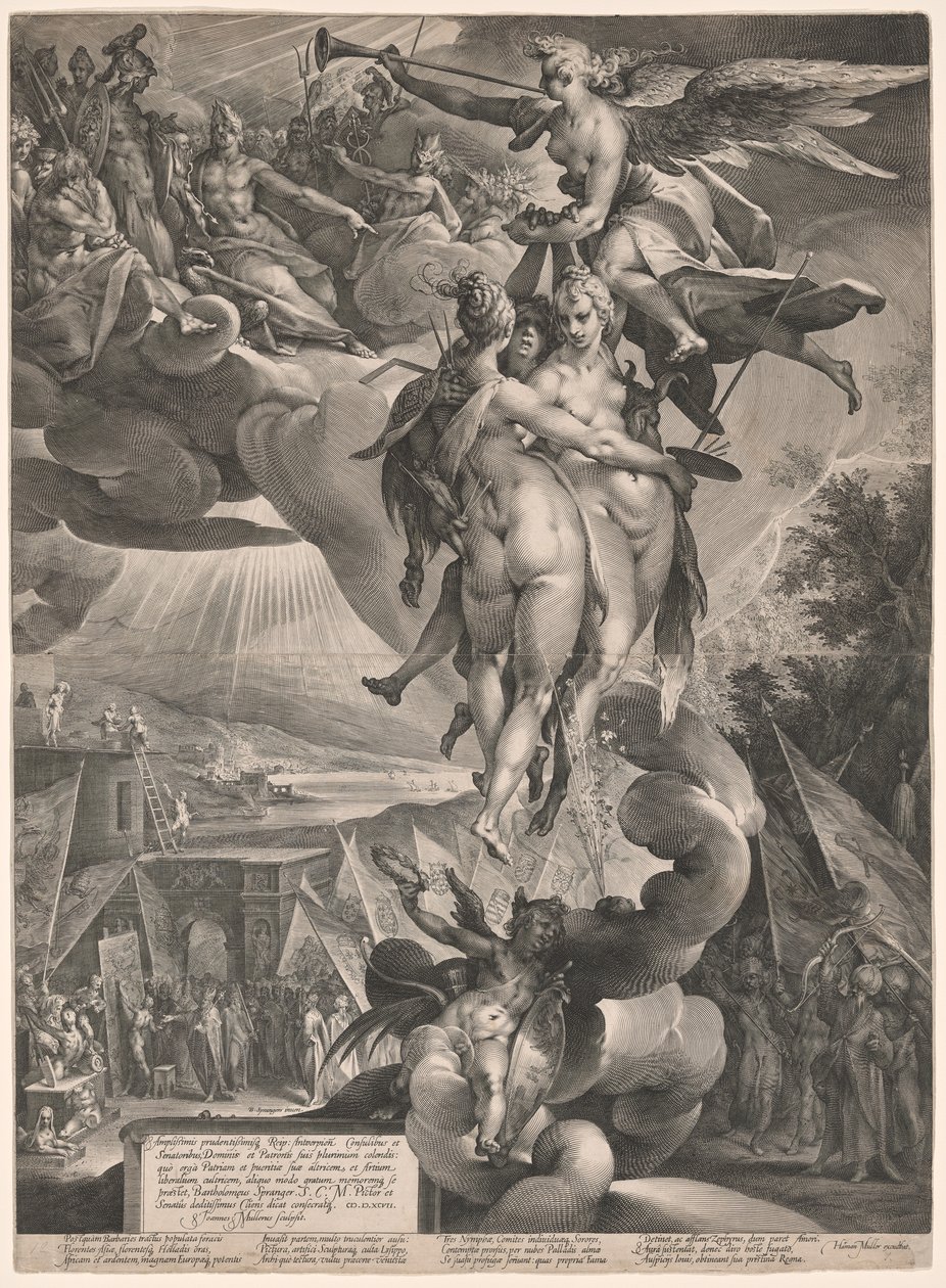 Kunstens apoteose af Jan Harmensz. Muller