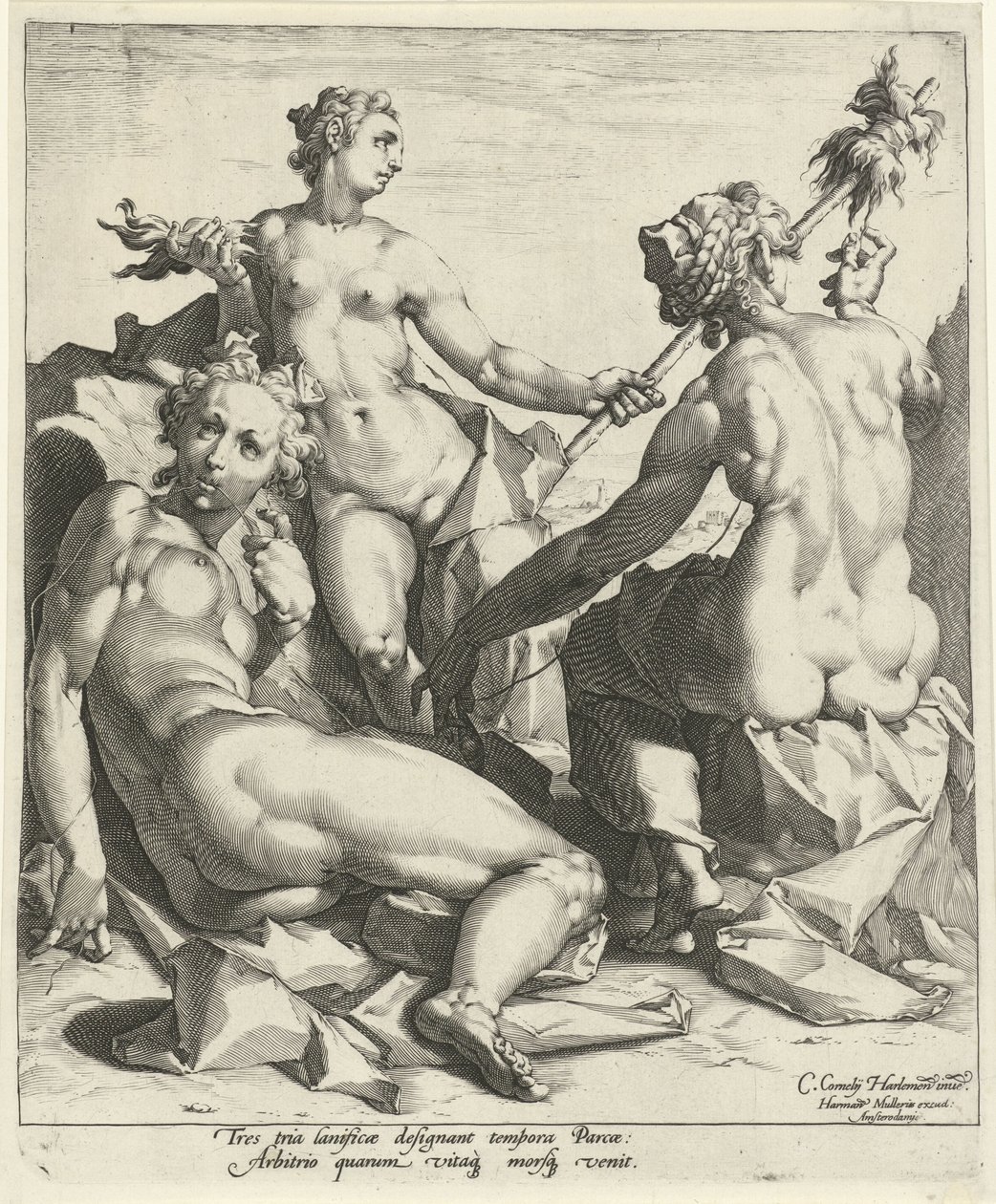 Tre skæbner af Jan Harmensz. Muller
