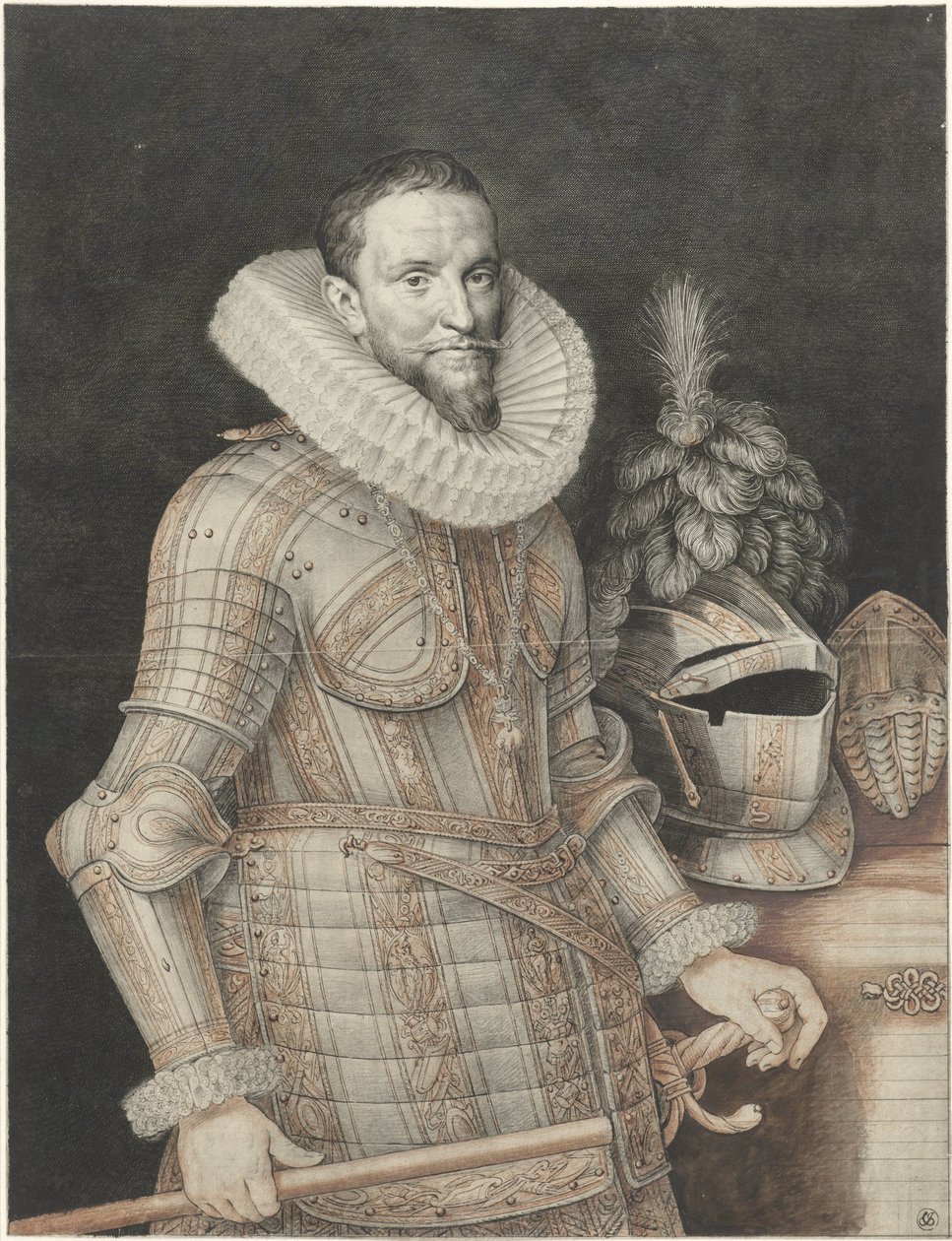 Portret af Ambrogio Spinola af Jan Harmensz. Muller