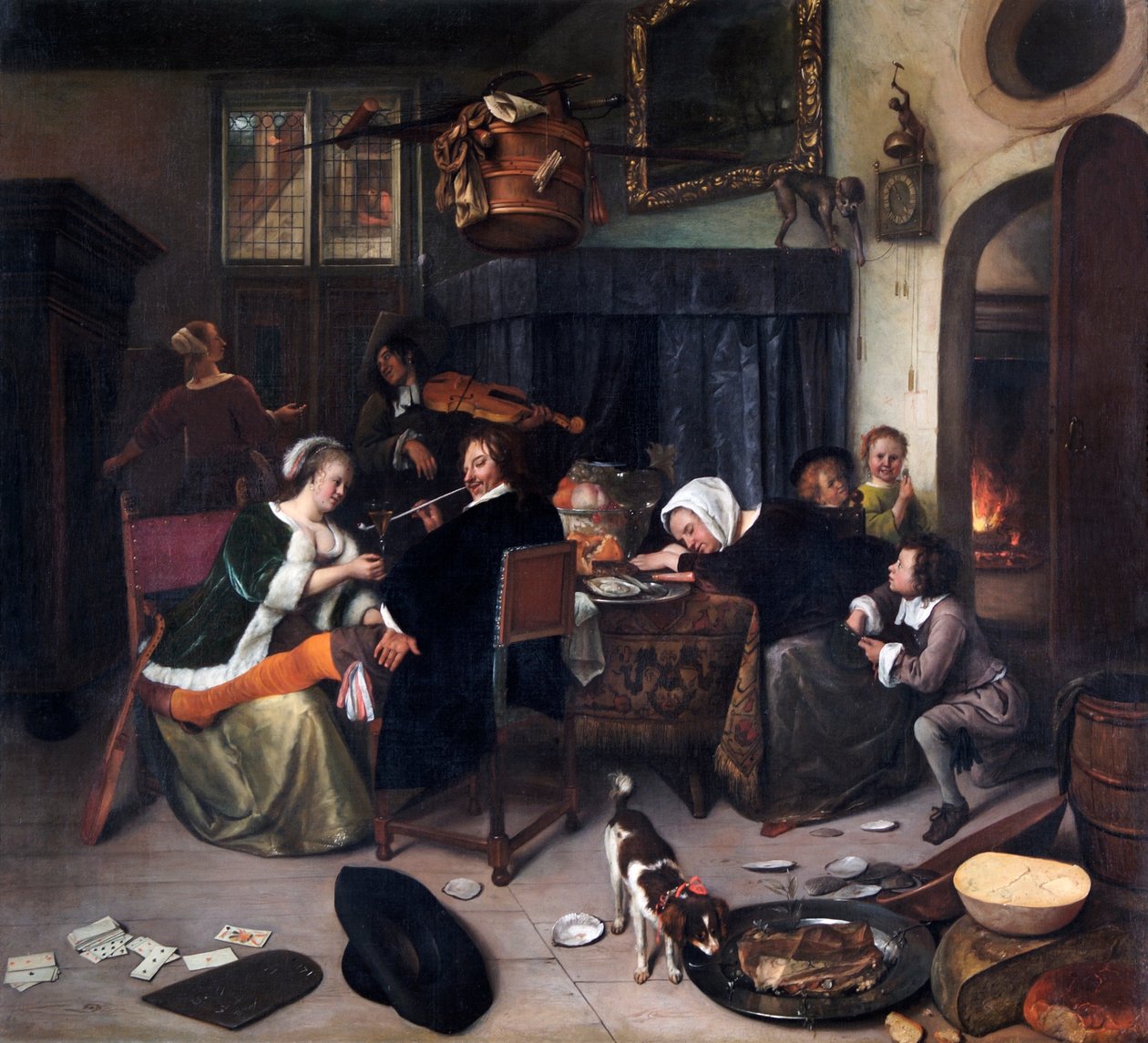 Den opløste Husstand af Jan Havicksz. Steen