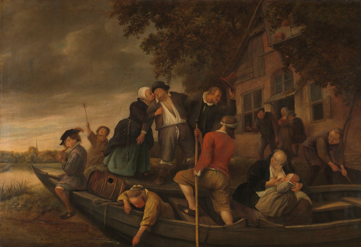 Den glade hjemkomst af Jan Havicksz. Steen
