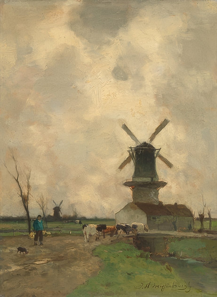 Møllen af Jan Hendrik Weissenbruch