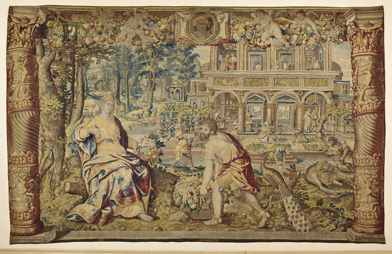 Vertumnus og Pomona, ca. 1630 af Jan II Raes