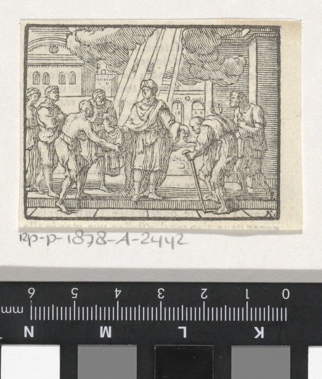 Kristus helbreder de syge af Jan Lauwryn Krafft (I)