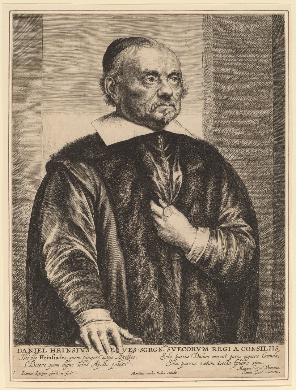 Daniel Heinsius af Jan Lievens