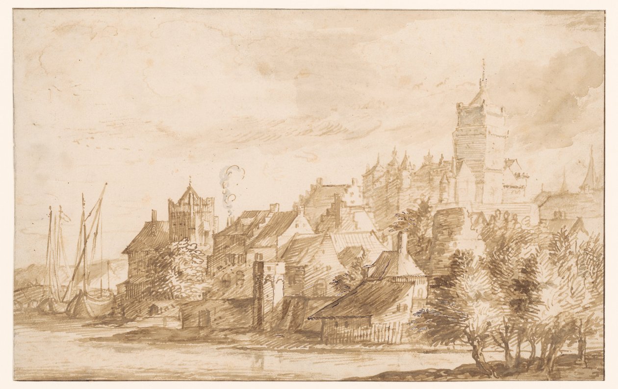 Udsigt over Cleves af Jan Lievens