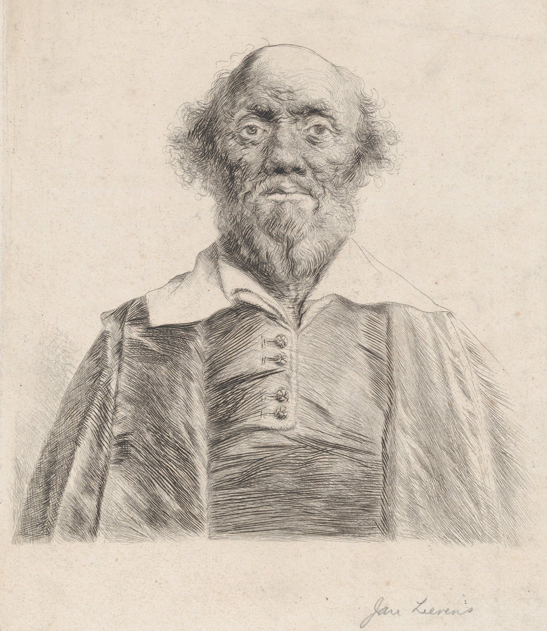 Portræt af Robert South, midten af det 17. århundrede. af Jan Lievens