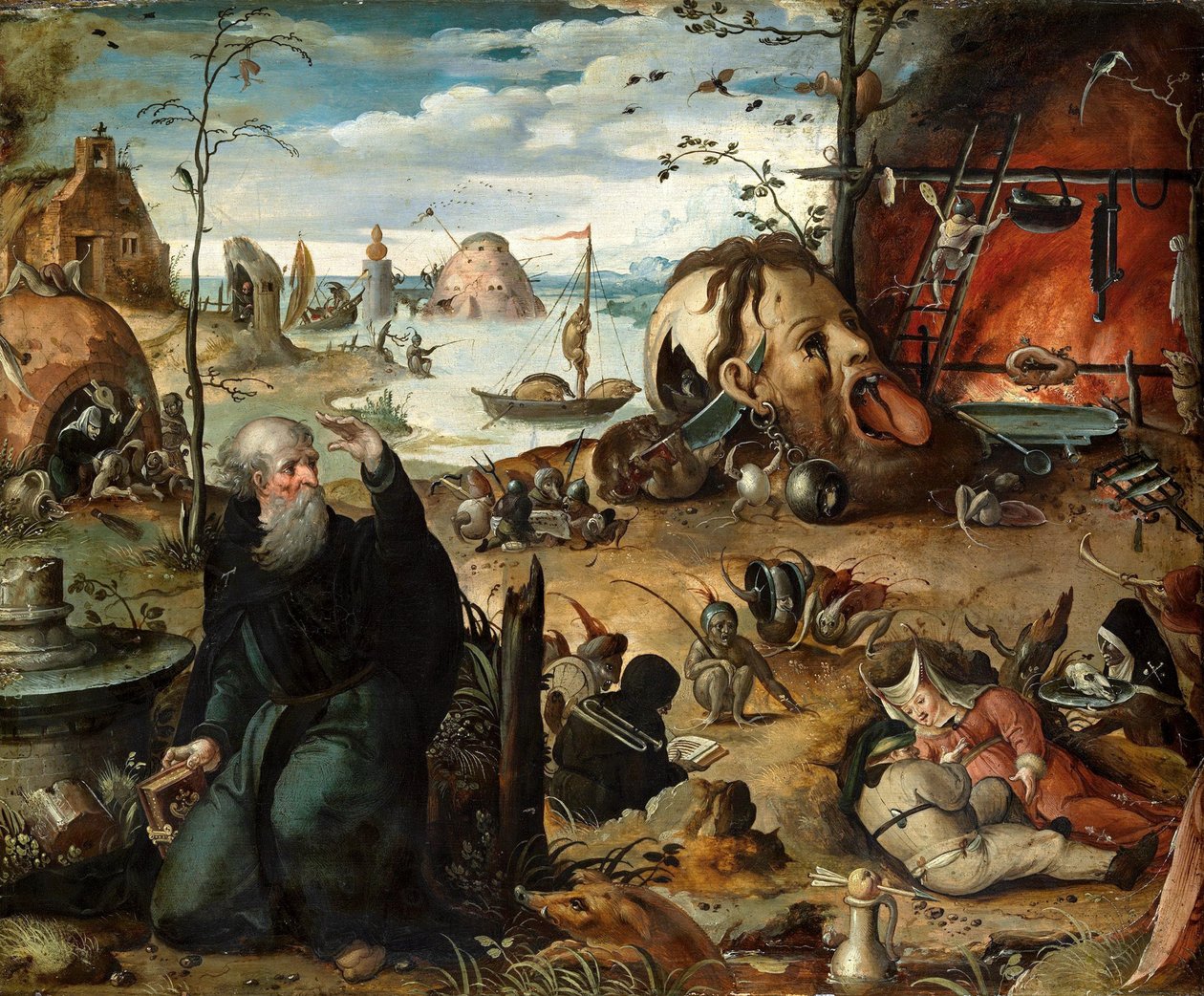 Sankt Anthonys fristelse af Jan Mandyn