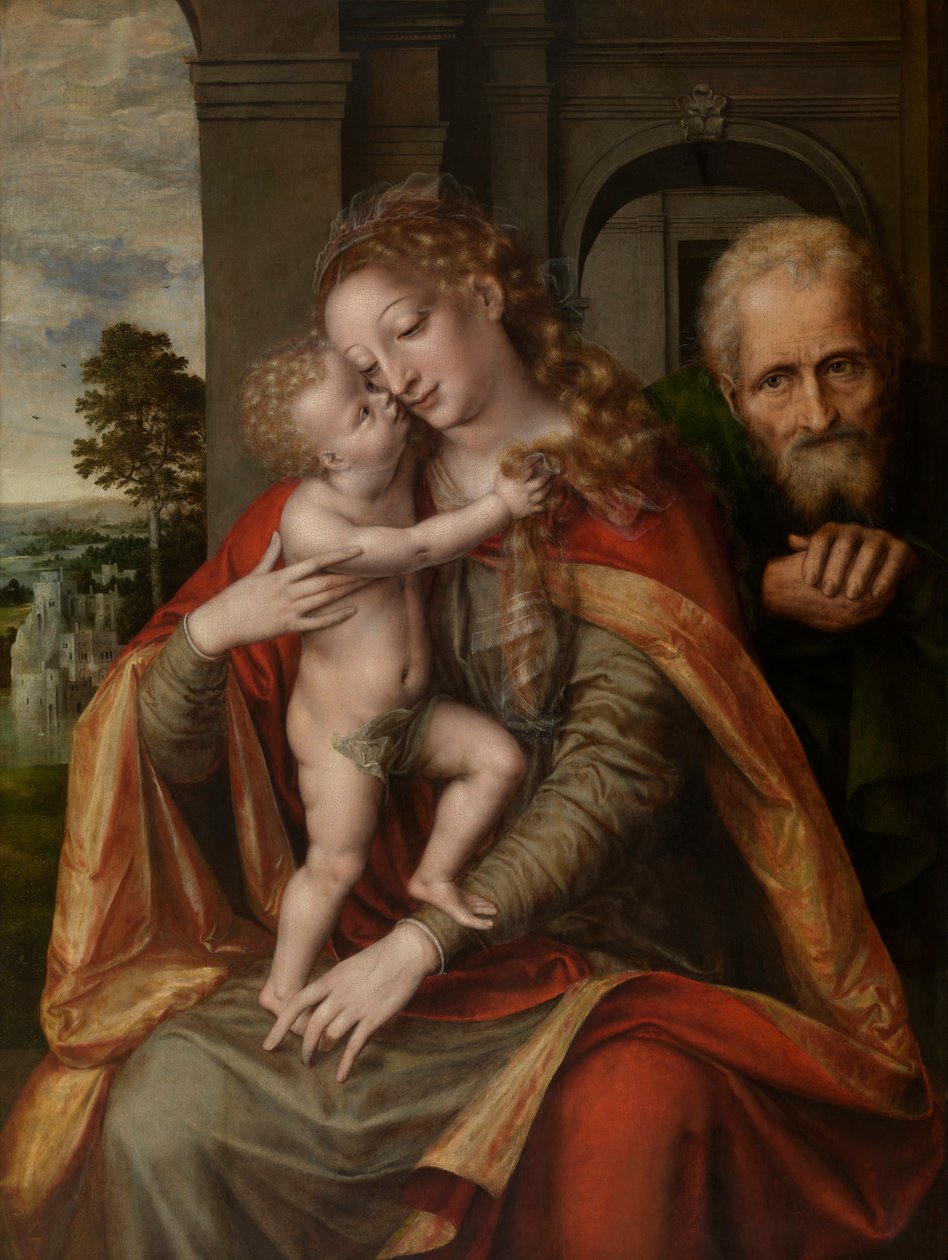Hellige Familie af Jan Massys