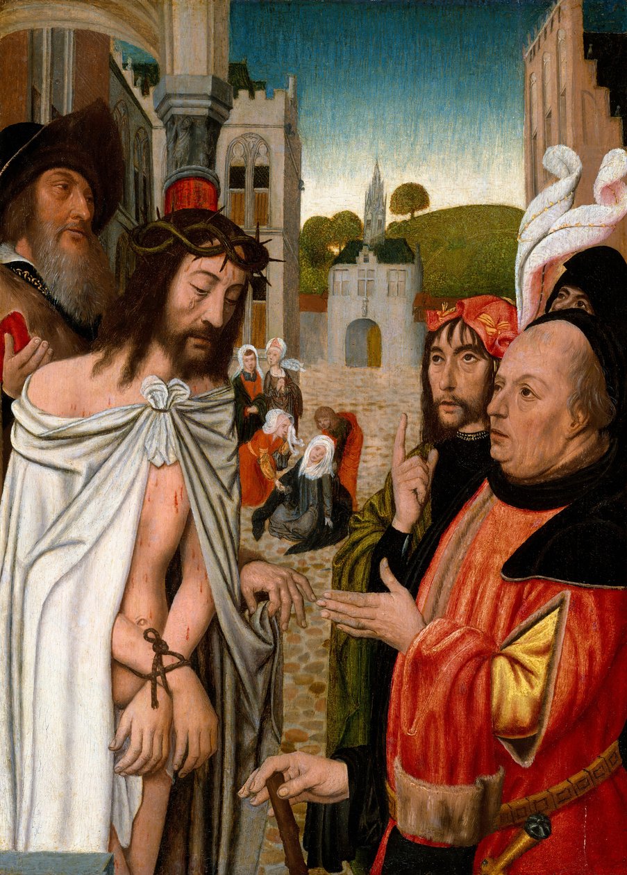 Kristus vist for folket, 1510-15. af Jan Mostaert