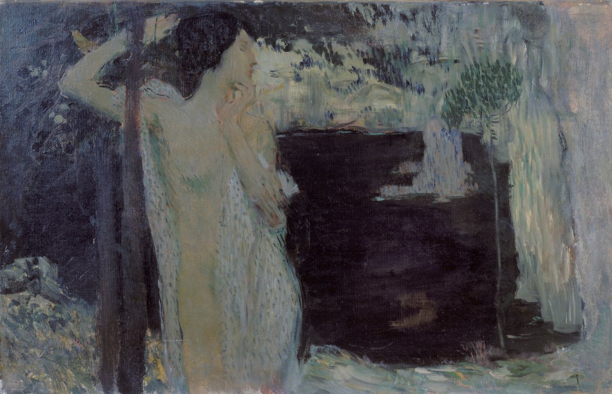 Kvinde ved Black Lake, 1904 af Jan Preisler