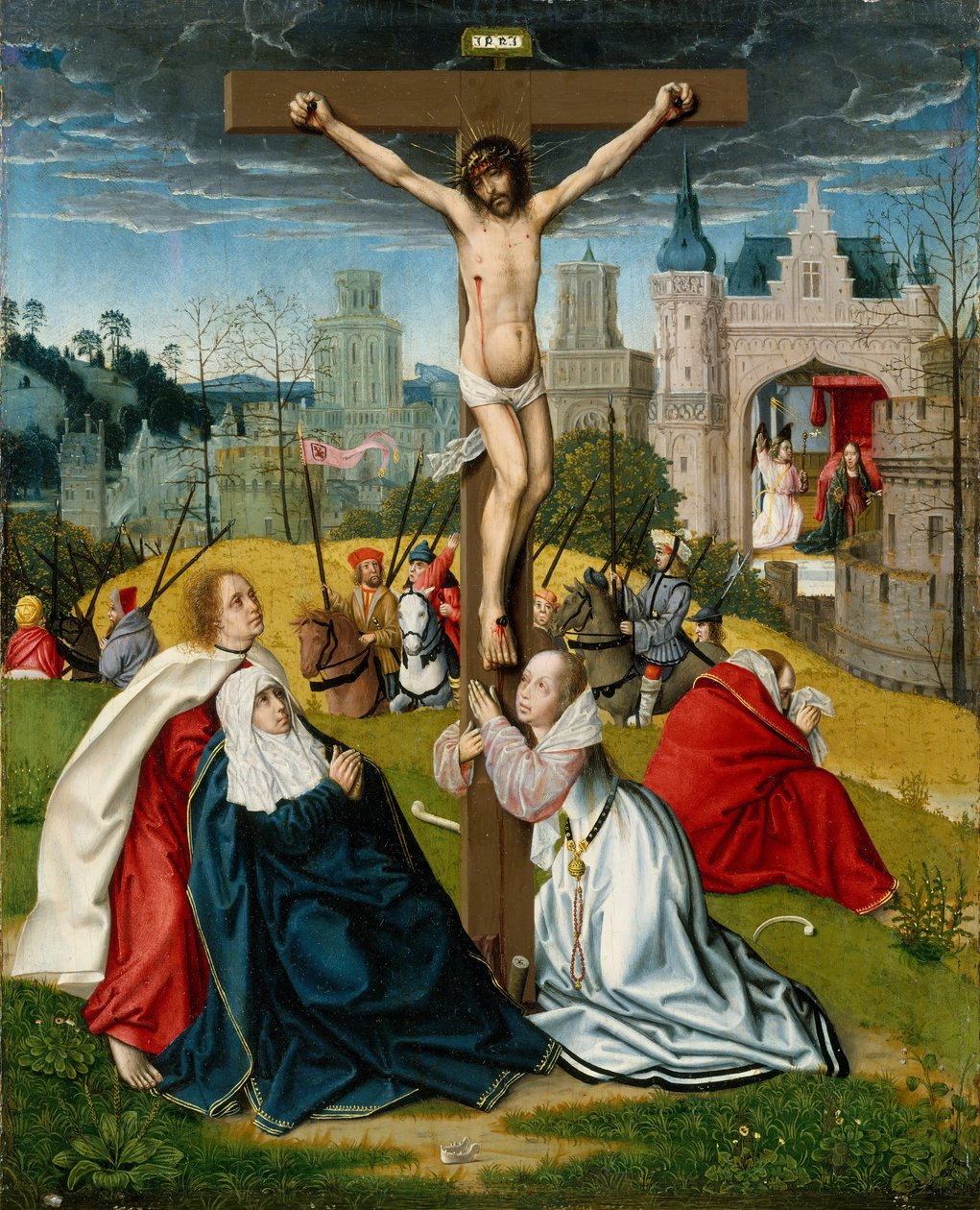 Korsfæstelsen, ca. 1495. af Jan Provoost