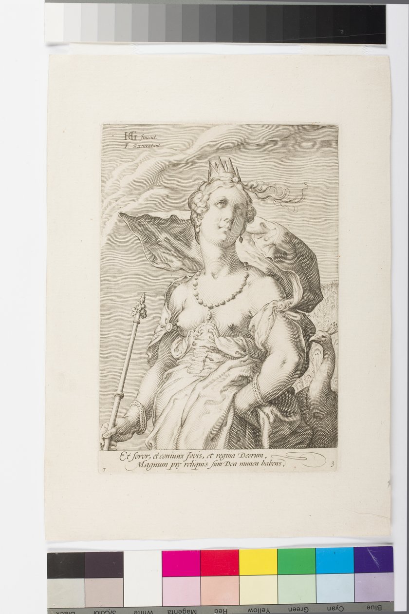 Juno (gravering) af Jan Saenredam