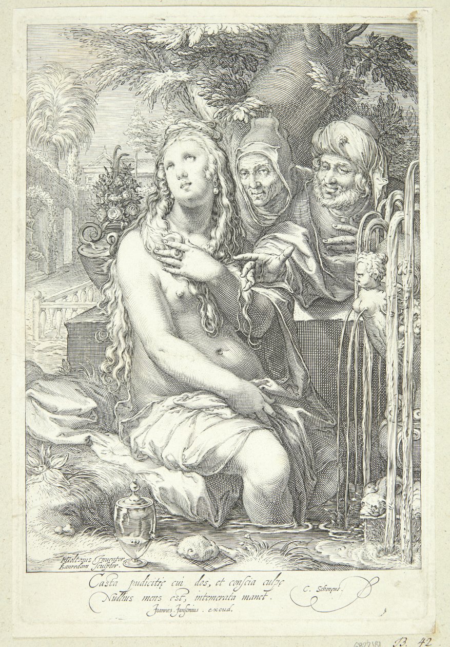 Susanna og de ældste af Jan Saenredam