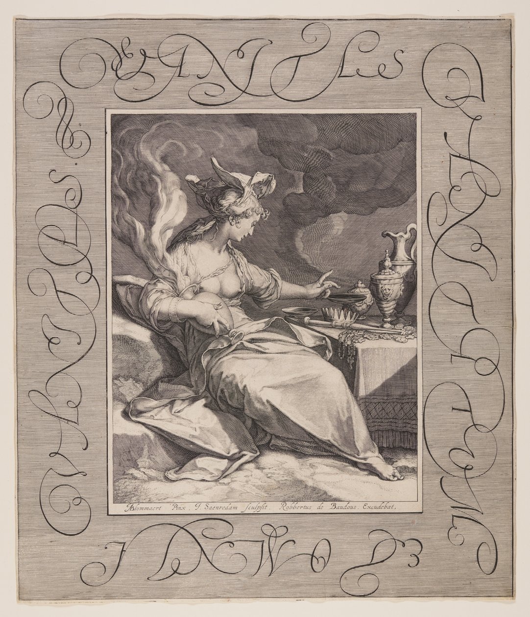 Vanitas Vanitatum et Omnia Vanitas af Jan Saenredam