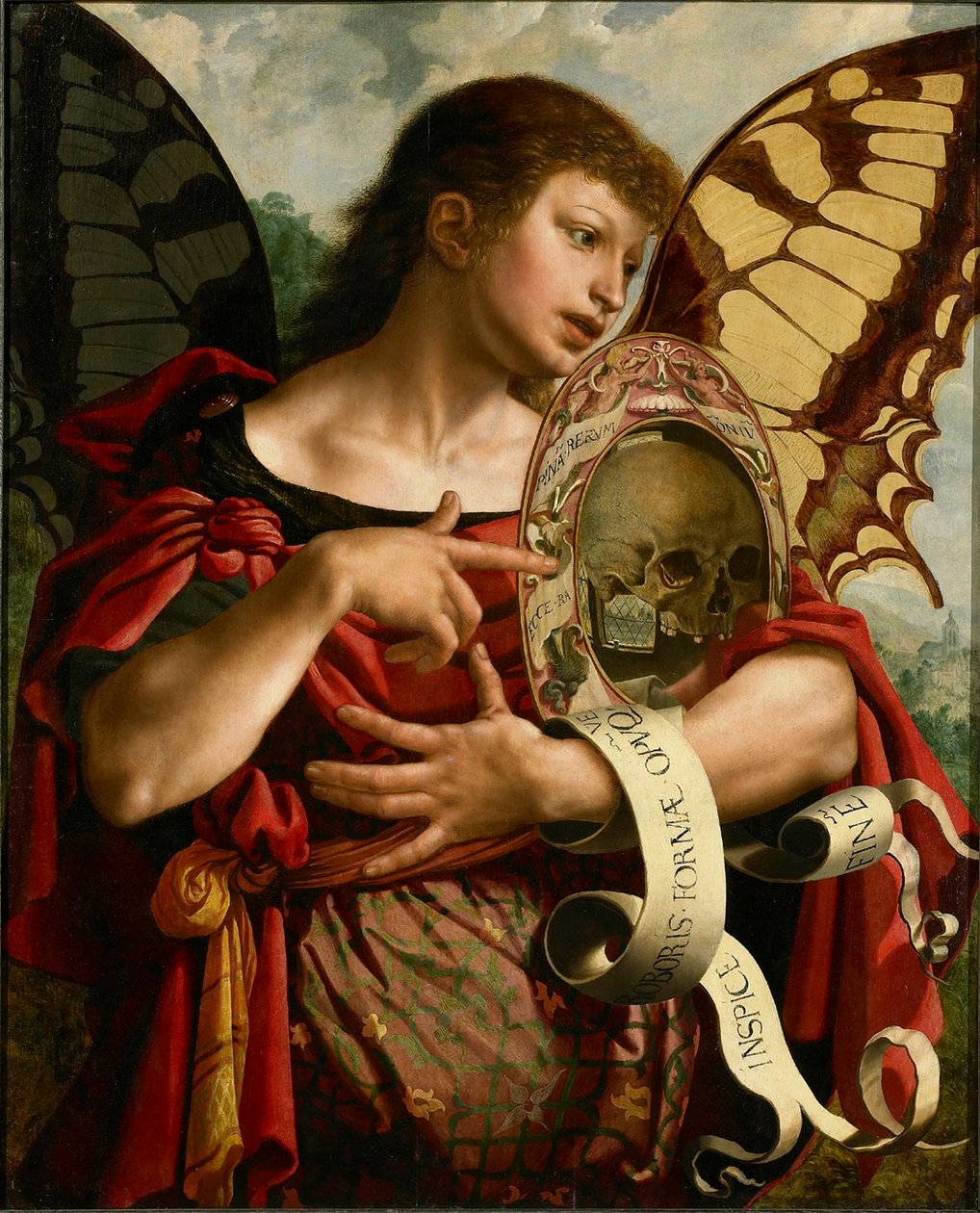 Vanitas Vanity, ca 1535-1540. af Jan Sanders Hemessen van