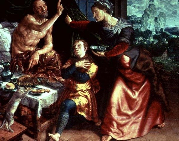 Isak velsigner Jakob af Jan Sanders van Hemessen