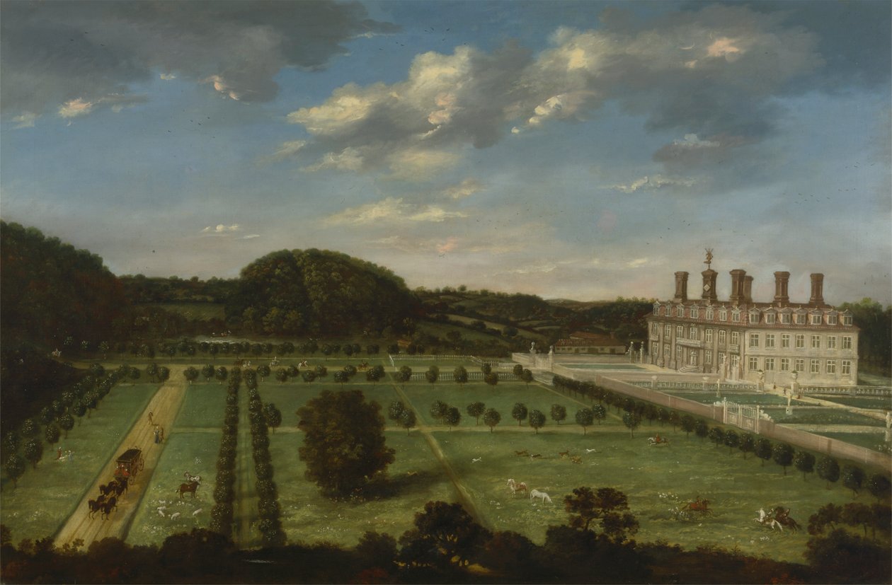 Udsigt over Bayhall, Pembury, Kent af Jan Siberechts
