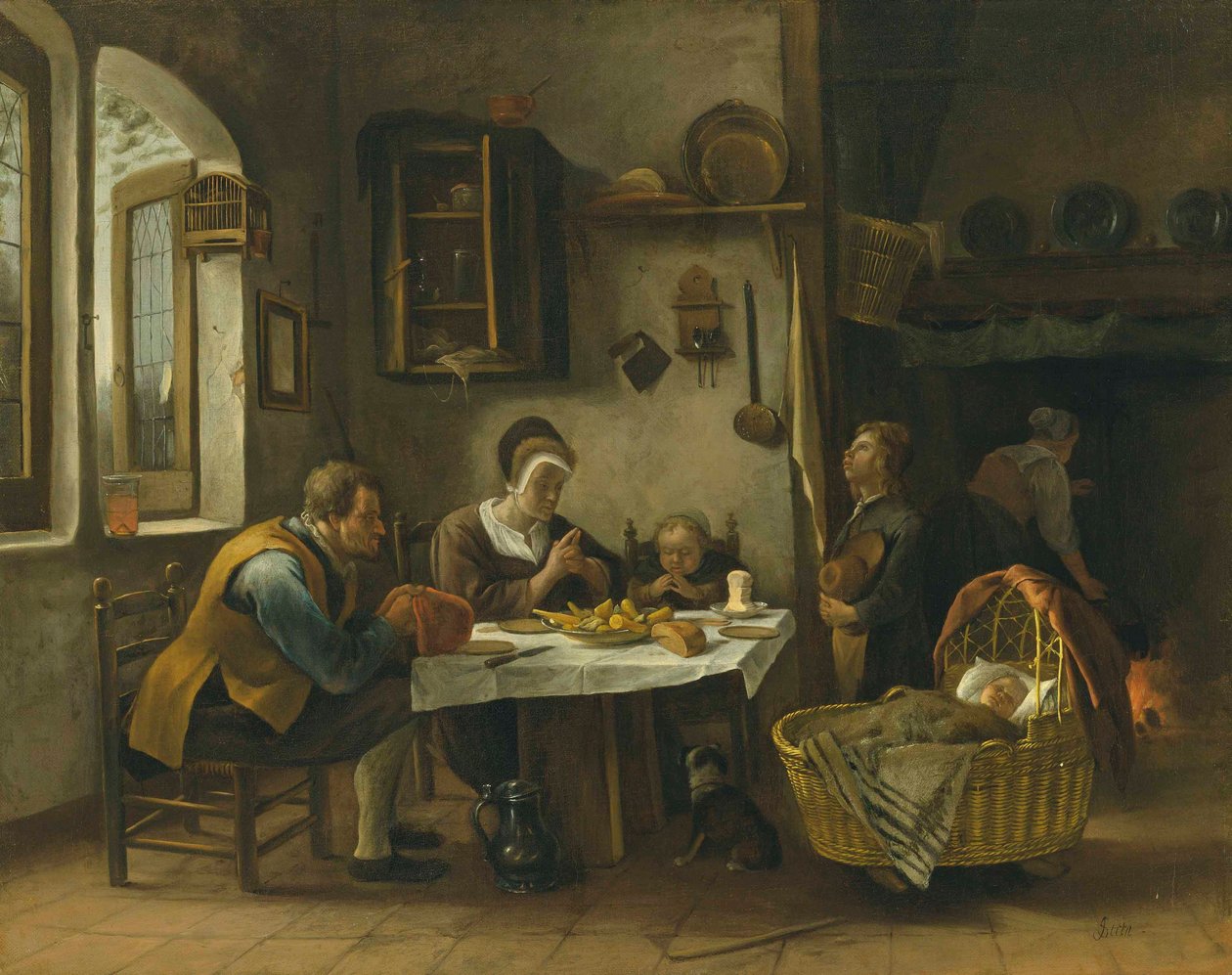 Nåde før kød af Jan Steen