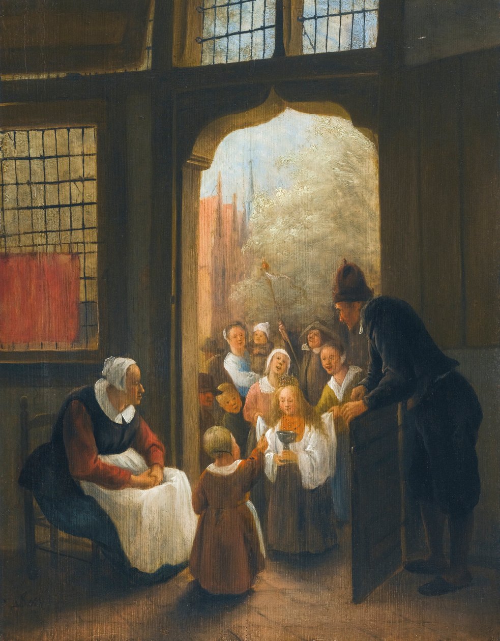 Pinsebruden af Jan Steen