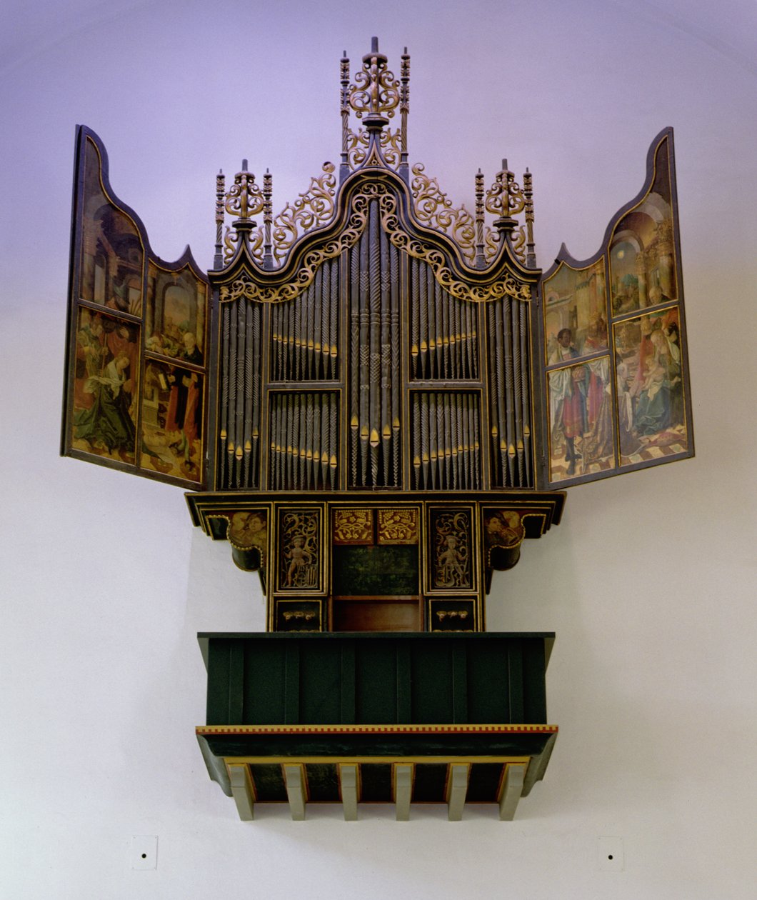 Malet orgel, 1526 af Jan Swart Van Groningen