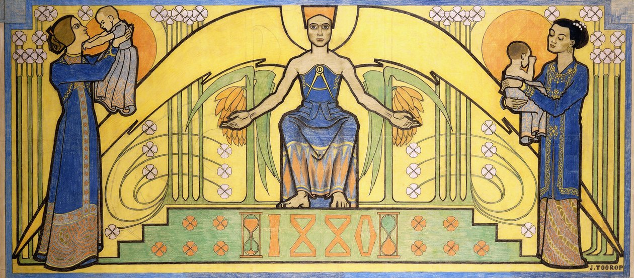Livets vogter af Jan Toorop