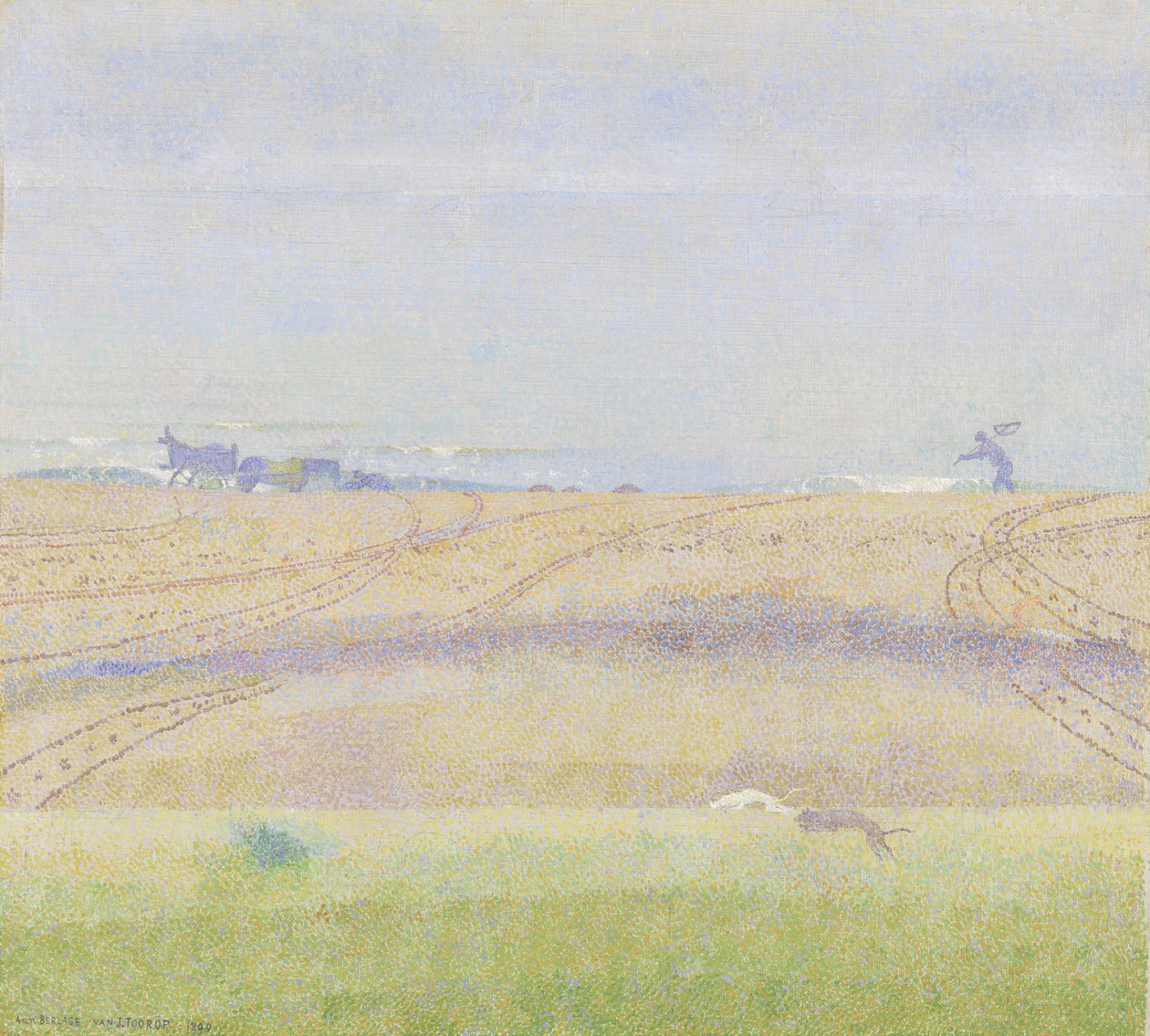 Tåget hav af Jan Theodore Toorop