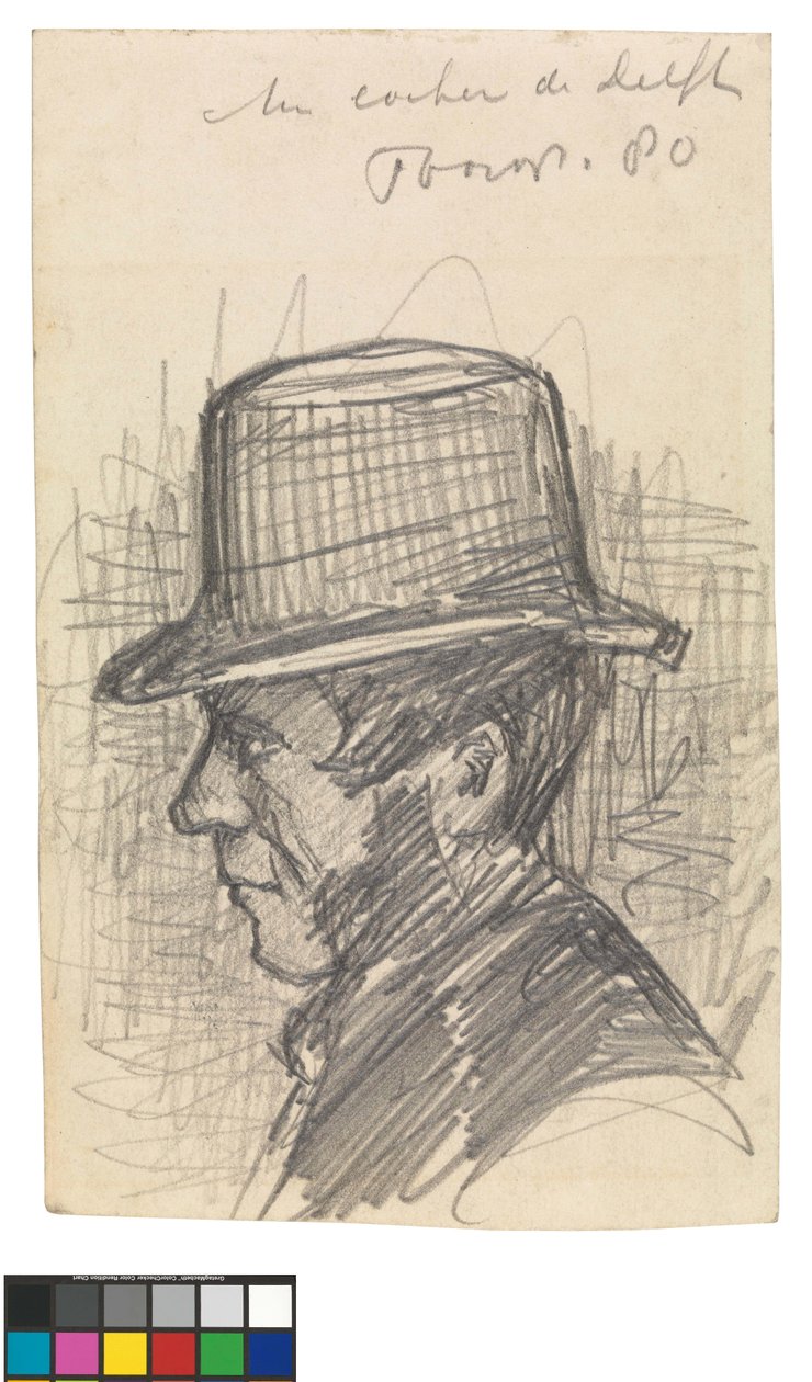 En kusk i Delft af Jan Toorop