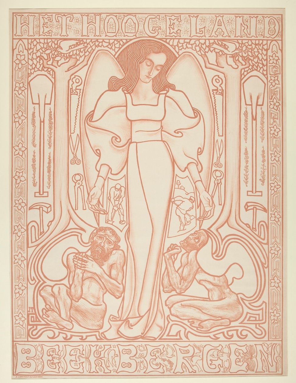 Hooge Land, Beekbergen af Jan Toorop