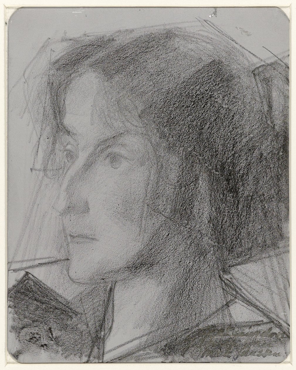 Portræt af Miek Janssen af Jan Toorop