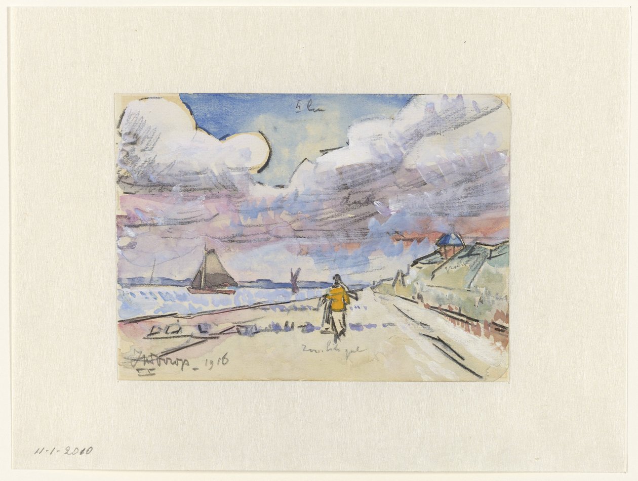 Vej langs kanalen af Jan Toorop